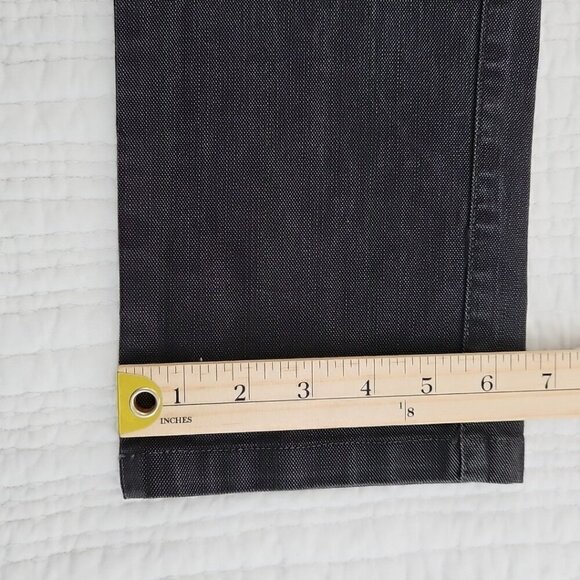 Tailored Recreation Premium Pants Men's 34x34 Black Chambray EUC Stretch TRD-203 - Picture 7 of 16